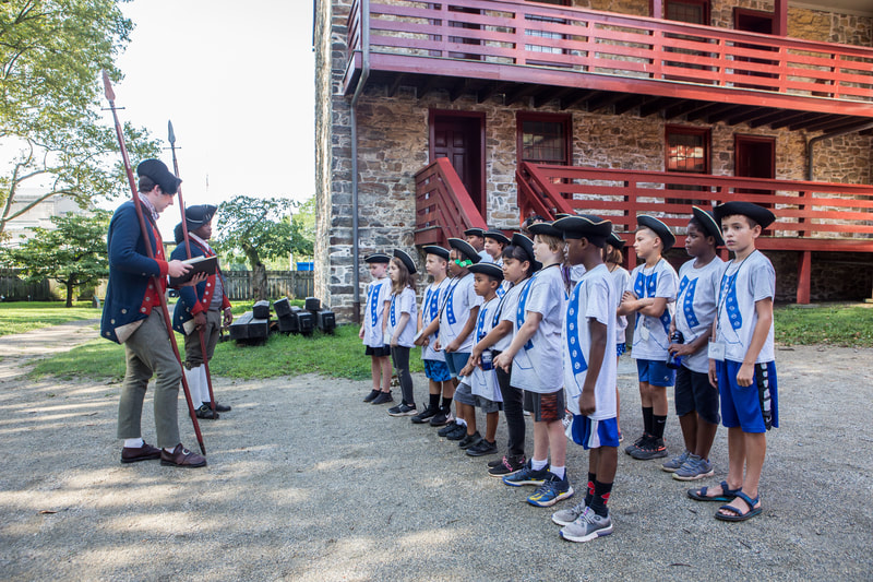 Colonial Camp, Summer Camp at the Old Barracks Museum in Trenton, NJ